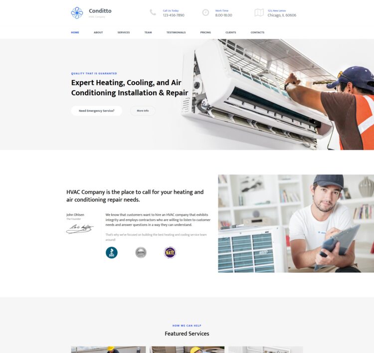Web Design Agency Website Template | 5