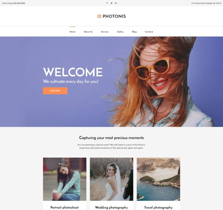 Photo Gallery Admin Panel Template | 18